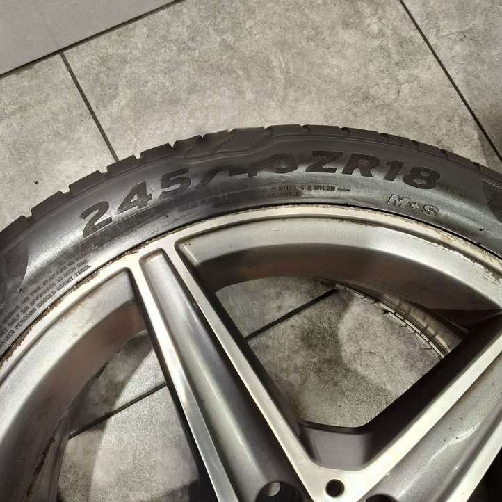 Mercedes-Benz C W205 (2014 - 2021)  A2054011100 Обод (ободья) колеса из легкого сплава R 12