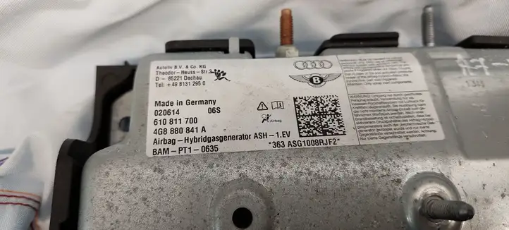 Audi A7 S7 4G (2010 - 2014) 4G8880841A Коленная подушка безопасности — фото 2