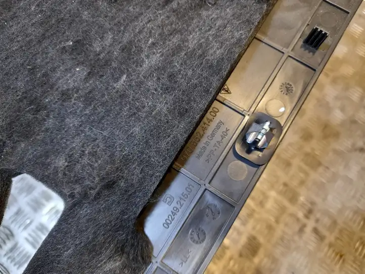 Porsche Panamera (970) (2009 - 2013) 97055241400 Нижняя отделка панели приборов — фото 2