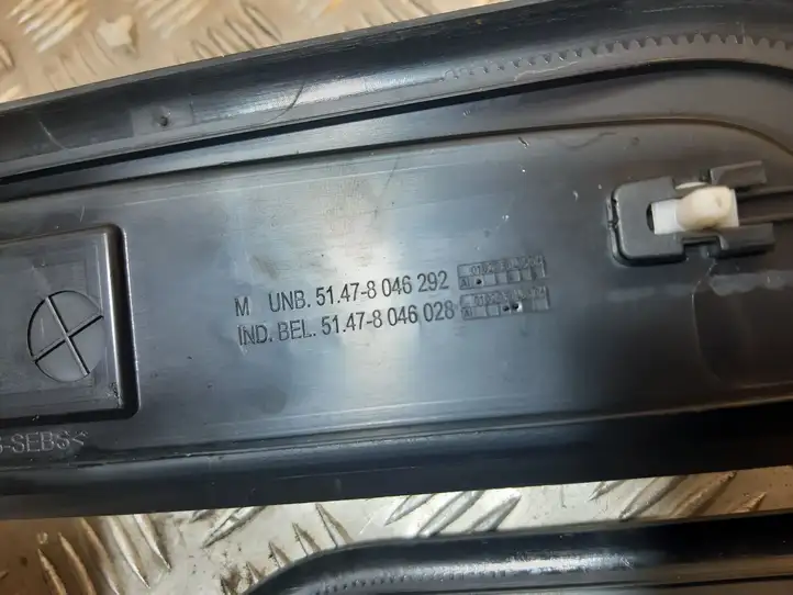 BMW 7 F01 (2008 - 2016) 51477181011 Внутренняя отделка переднего порога — фото 4