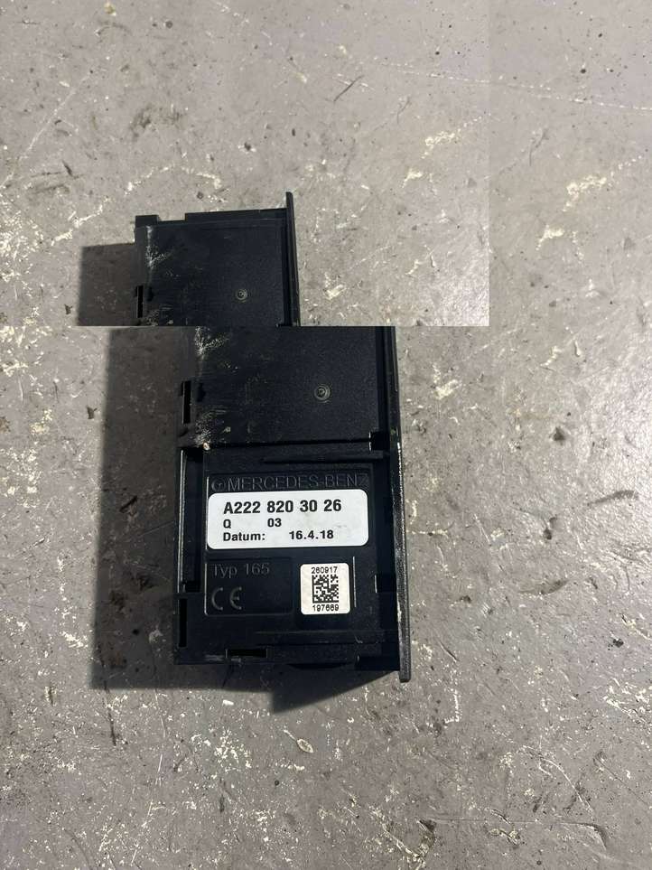Mercedes-Benz S W222 (2013 - )  A2228203026 Блок управления USB