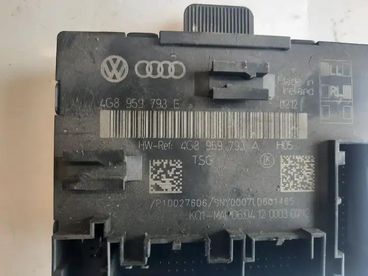 Audi A6 C7 (2011 - 2014) 4G8959793E Блок управления дверью — фото 3