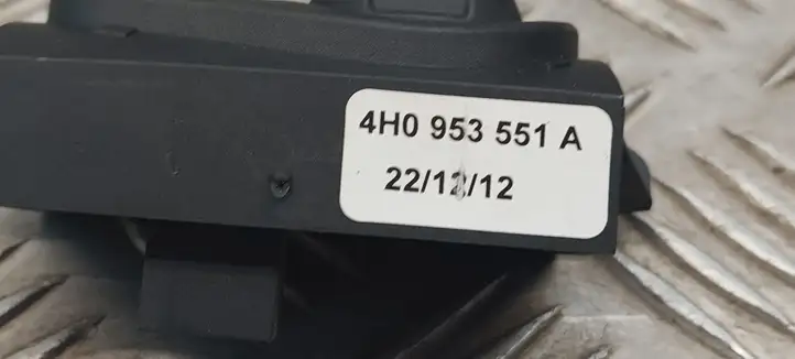 Audi A8 S8 D4 4H (2010 - 2014) 4H0953551A Переключатель регулировки рулевой колонки — фото 3
