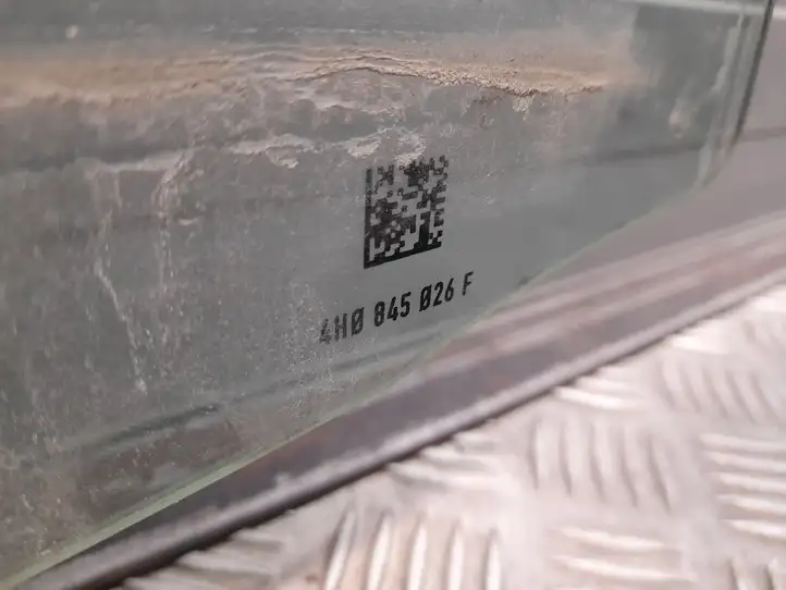 Audi A8 S8 D4 4H (2010 - 2014) 4H0845026F Стекло задней двери — фото 6