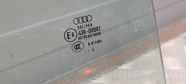 Audi A7 S7 4G (2010 - 2014) Стекло задней двери — фото 2
