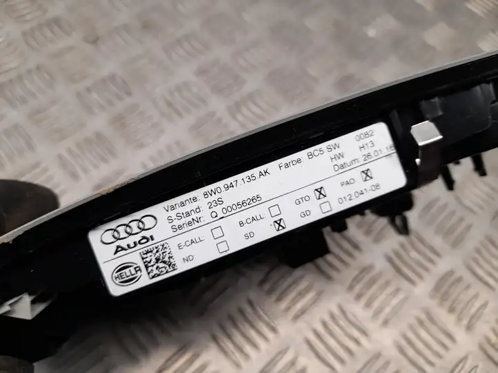 Audi A4 S4 B9 (2015 - 2019) 8W0947135AK Передняя подсветка — фото 2