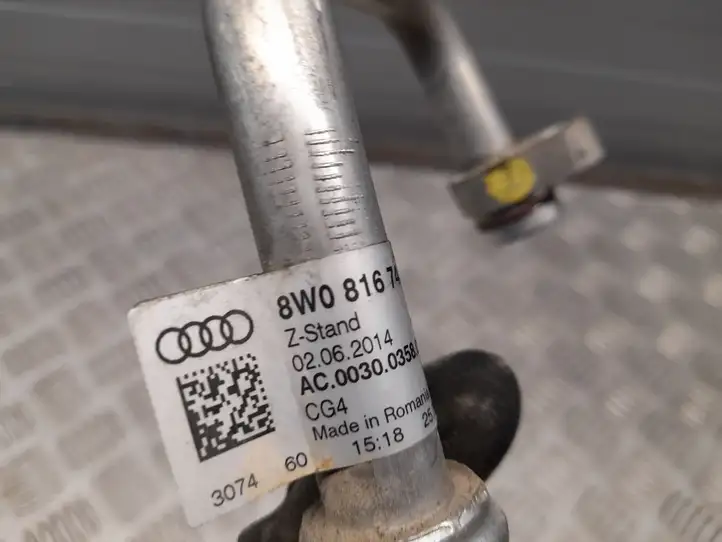 Audi A4 S4 B9 (2015 - 2019) 8W0816743A Трубки и шланги кондиционера — фото 2