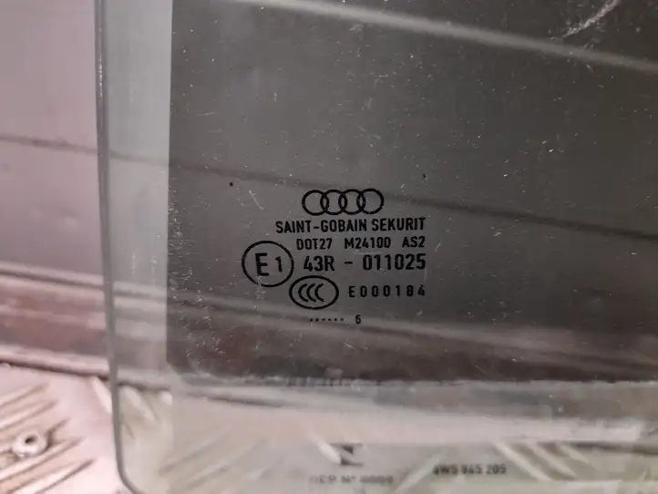 Audi A4 S4 B9 (2015 - 2019) 8W5845205 Стекло задней двери — фото 3