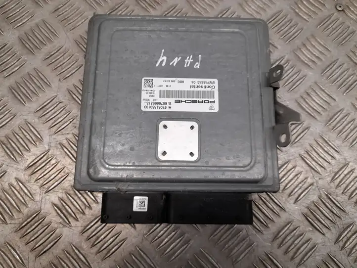 Porsche Panamera (970) (2009 - 2013) 97061860103 Блок управления двигателем (ЭБУ) — фото 3