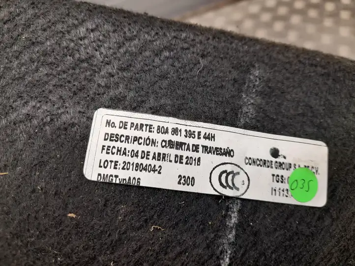 Audi Q5 SQ5 (2017 - ) 80A861395E Прочие детали салона — фото 5