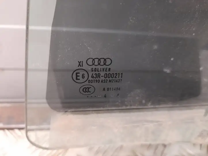 Audi A8 S8 D4 4H (2013 - 2017) 4H4845025D Стекло задней двери — фото 4