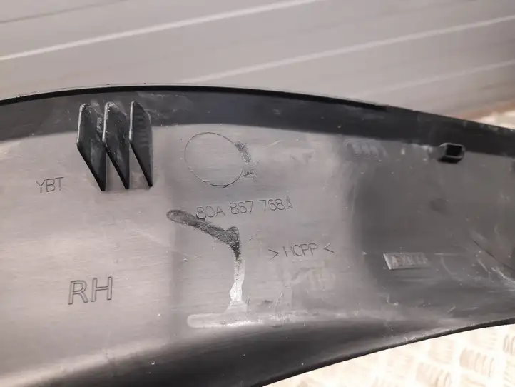 Audi Q5 SQ5 (2017 - ) 80A867768A Внутренняя отделка заднего порога — фото 2