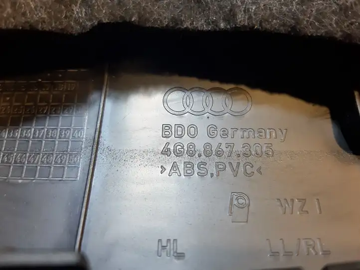 Audi A7 S7 4G (2010 - 2014) 4G8867305 Обшивка задней двери — фото 4