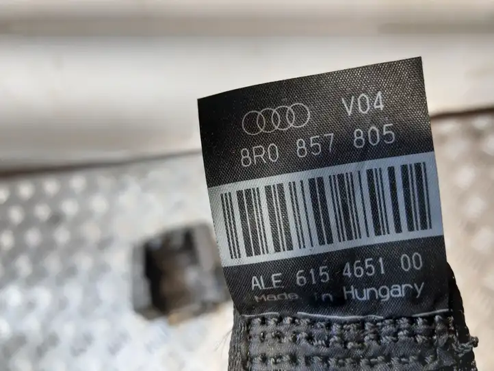 Audi Q5 SQ5 (2008 - 2012) 8R0857805 Задний ремень безопасности — фото 4