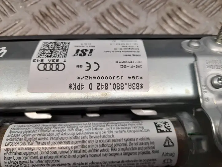 Audi Q3 F3 (2018 - ) 83A880842D Коленная подушка безопасности — фото 2