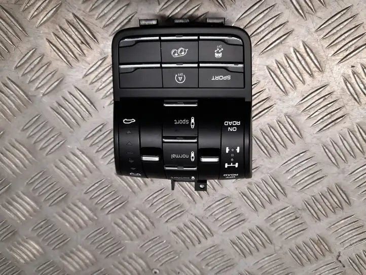 Porsche Cayenne (92A) (2011 - 2017) 7P5927127DG Включатель регулировки высоты / жесткости ходовой части — фото 1