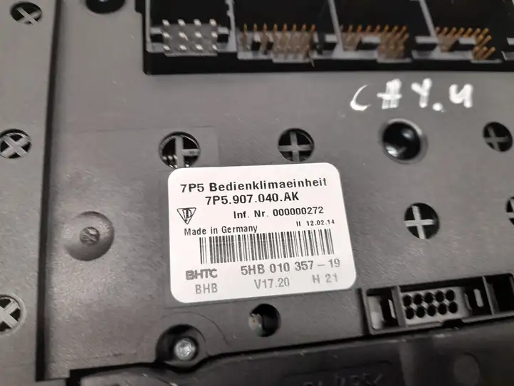 Porsche Cayenne (92A) (2011 - 2017) 7P5907040AK Блок кнопок на панели — фото 2