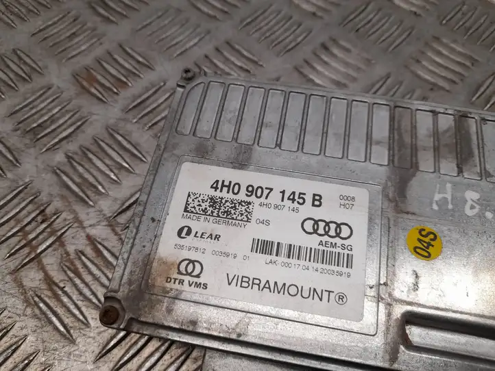 Audi A8 S8 D4 4H (2013 - 2017) 4H0907145B Блок управления подвеской — фото 4