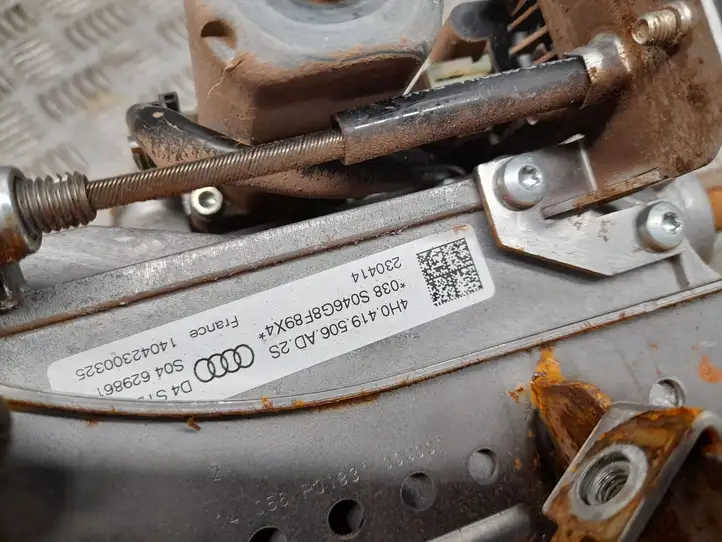 Audi A8 S8 D4 4H (2013 - 2017) 4H0419506AD Комплект оси рулевого колеса — фото 3