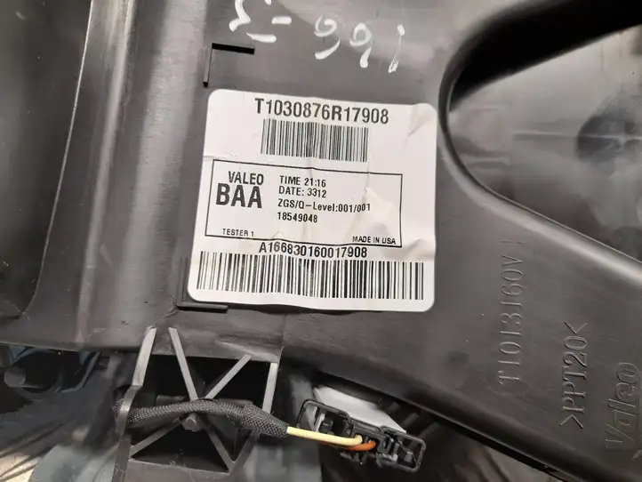 Mercedes-Benz GL X166 (2013 - 2019) A1668301600 Воздуховоды системы отопления/климатики — фото 3