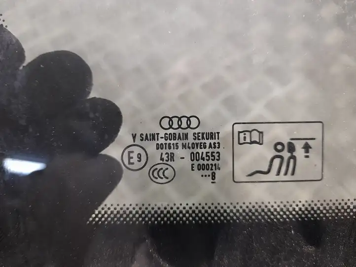 Audi Q5 SQ5 (2017 - ) 80A845297 Заднее боковое стекло — фото 3