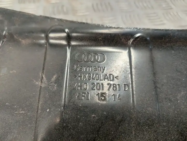 Audi A8 S8 D4 4H (2013 - 2017) 4H0201781D Кронштейн топливного бака — фото 2