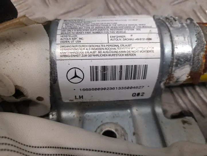 Mercedes-Benz GL X166 (2013 - 2019) A1668600902 Боковая подушка безопасности шторка — фото 2