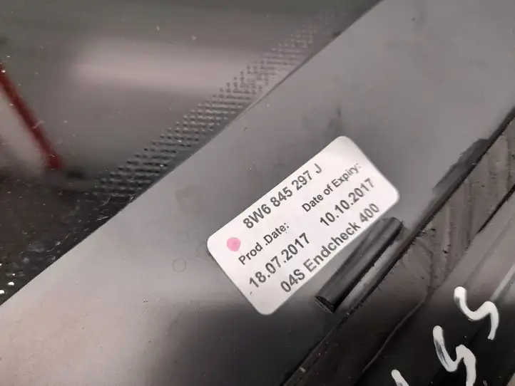 Audi A5 (2016 - ) 8W6845297J Заднее боковое стекло — фото 4