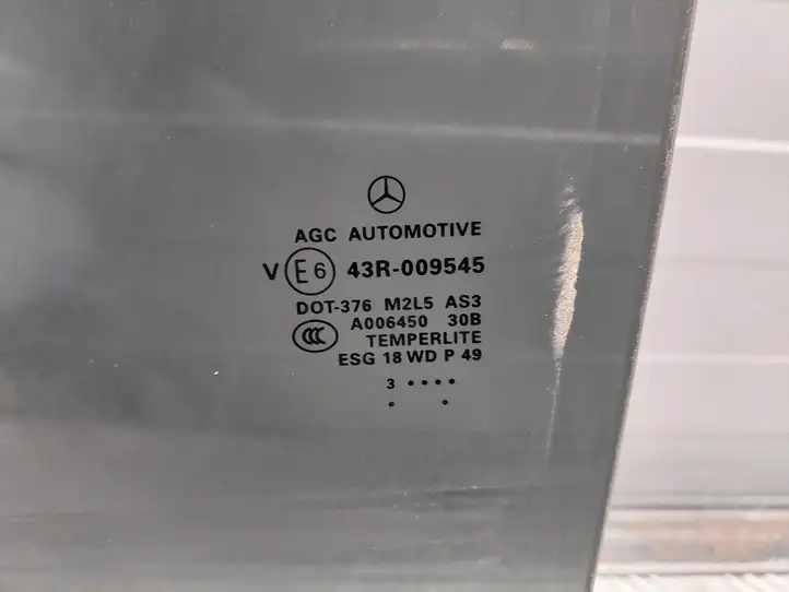 Mercedes-Benz GL X166 (2013 - 2019) 43R009545 Стекло задней двери — фото 3
