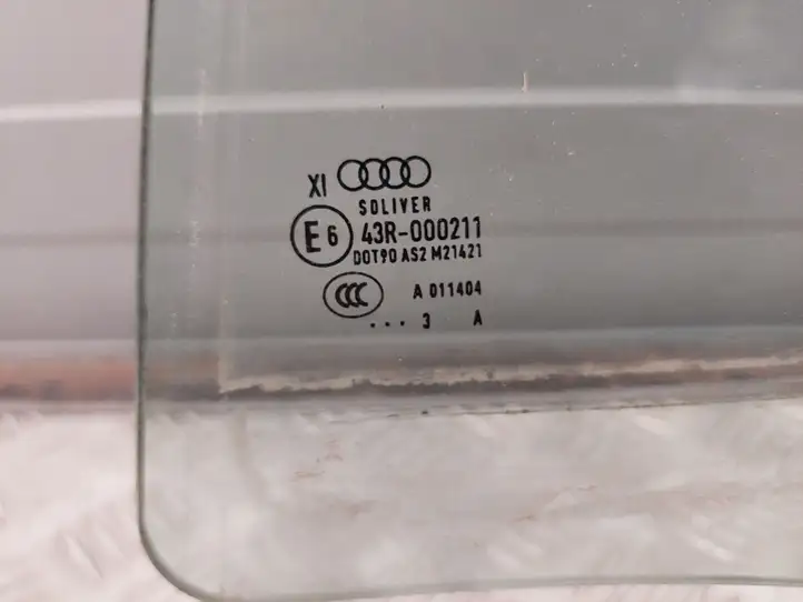 Audi A8 S8 D4 4H (2010 - 2014) 4H4845025D Стекло задней двери — фото 2