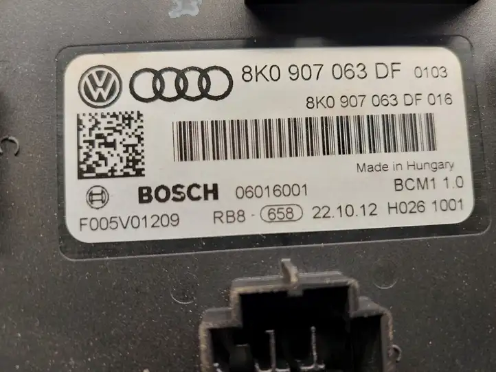 Audi A4 Allroad (2011 - 2016) 8K0907063DF Модуль комфорта — фото 2