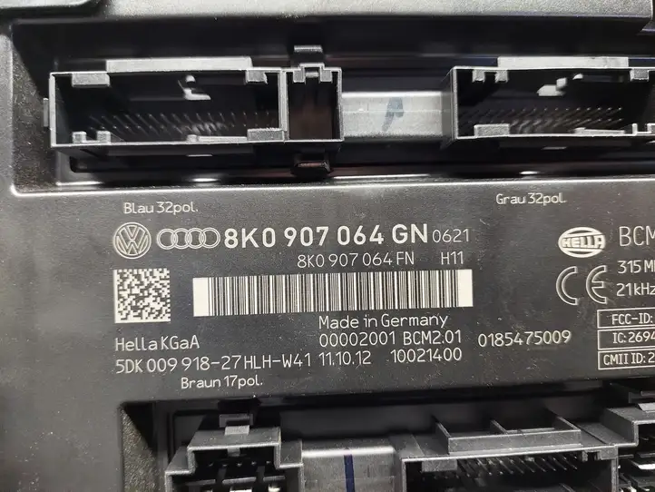 Audi A4 Allroad (2011 - 2016) 8K0907064GN Модуль комфорта — фото 5