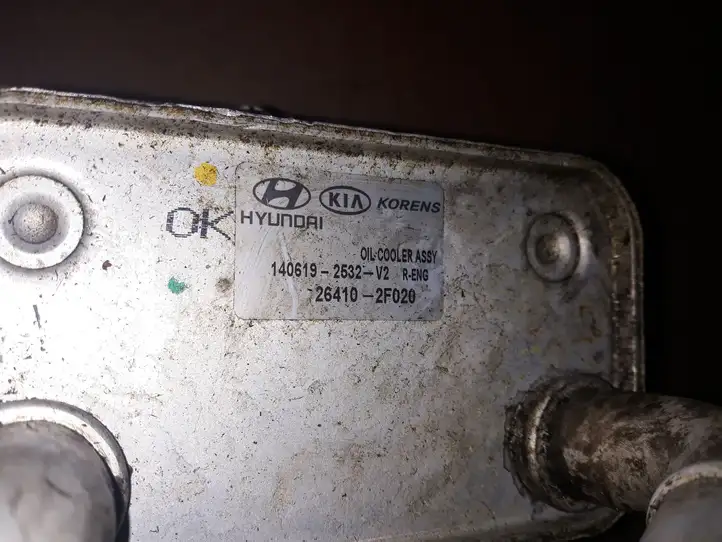 Hyundai Santa Fe (2012 - 2015) 264102F020 Кронштейн масляного фильтра — фото 2