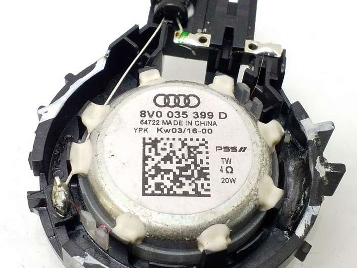Audi A3/S3 8V (2012 - 2016)  8V0035399D Высокочастотный динамик задних дверей 