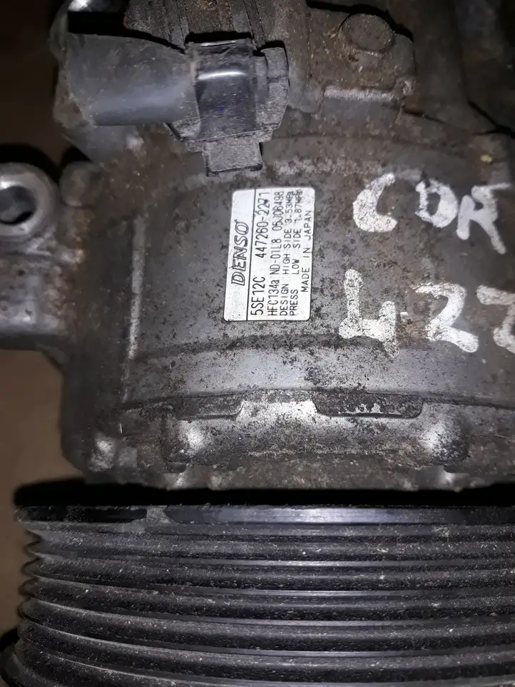 Toyota Avensis T250 (2006 - 2009) 4472602271 Компрессор (насос) кондиционера воздуха — фото 2