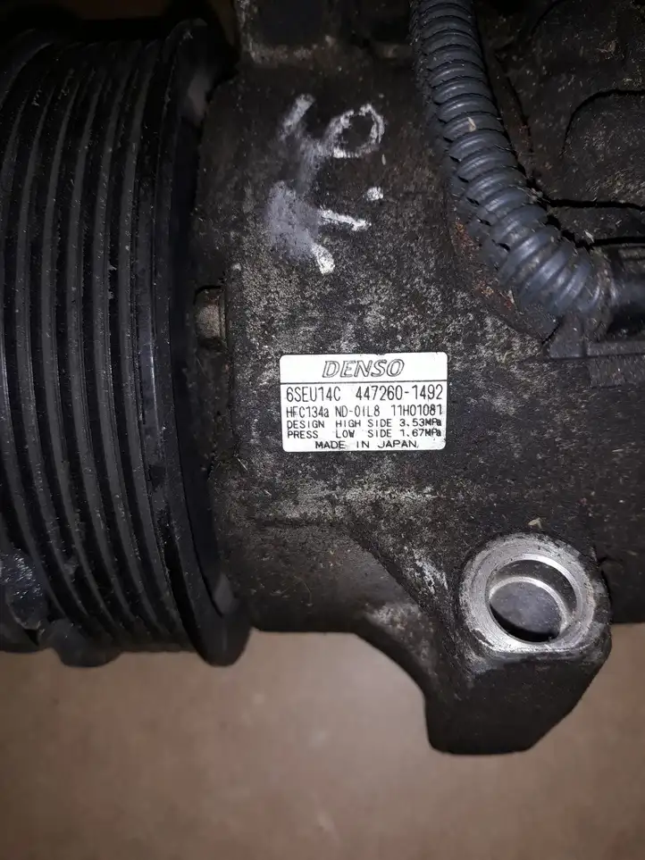 Toyota Corolla E120 E130 (2004 - 2007) 4472601492 Компрессор (насос) кондиционера воздуха — фото 2