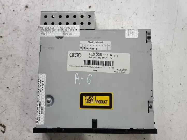 Audi A6 S6 C6 4F (2004 - 2008) 4E0035111A CD/DVD чейнджер — фото 10