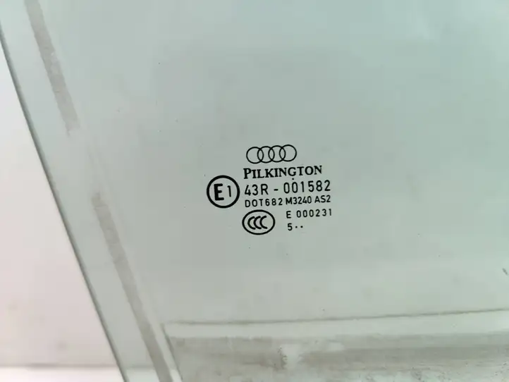 Audi Q7 4L (2005 - 2009) 43R001582 Стекло передней двери — фото 3