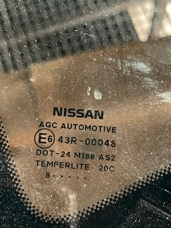 Nissan Qashqai (2006 - 2010) Заднее боковое стекло — фото 2