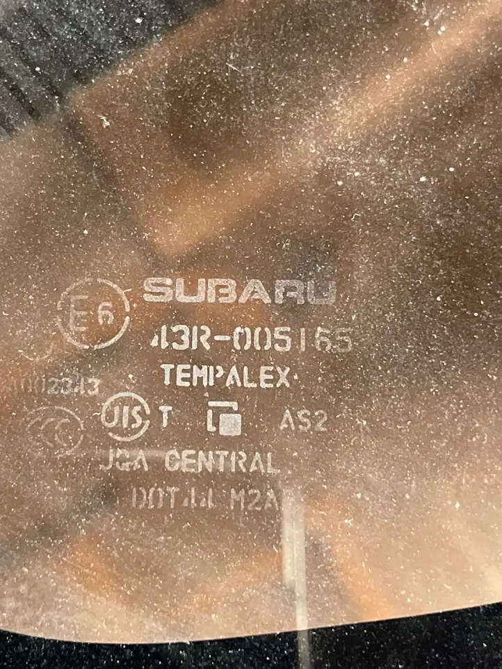 Subaru Impreza III (2008 - 2012) Заднее боковое стекло — фото 2