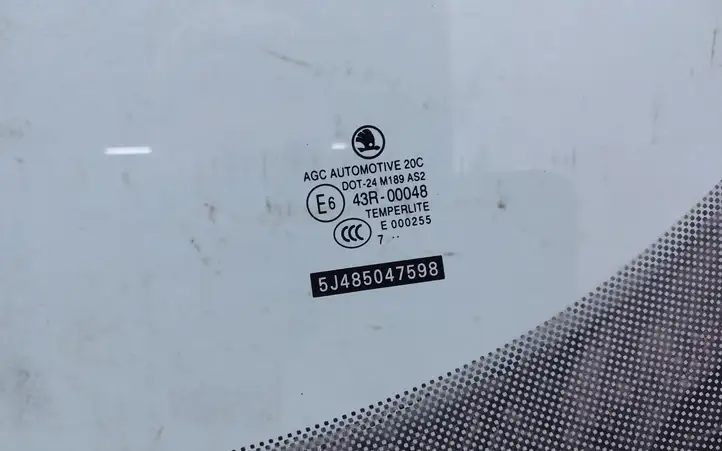 Skoda Roomster (5J) (2006 - 2010) AS2 Стекло передней двери — фото 2