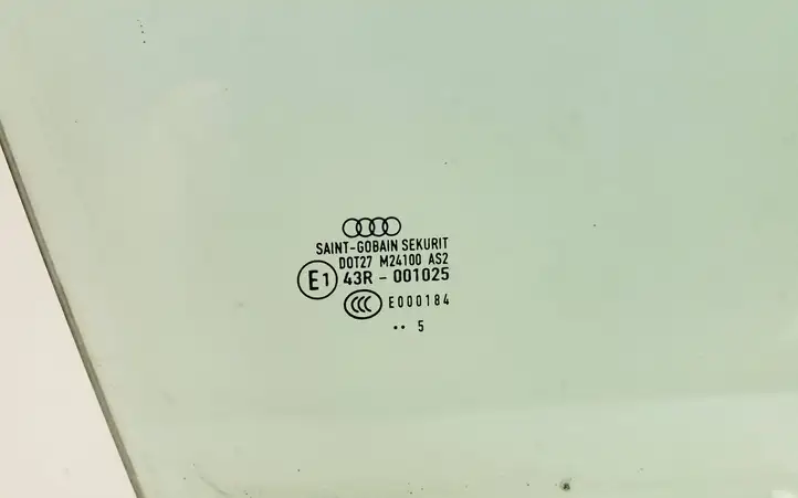 Audi A4 S4 B7 8E 8H (2004 - 2009) 43R001025 Стекло передней двери — фото 5