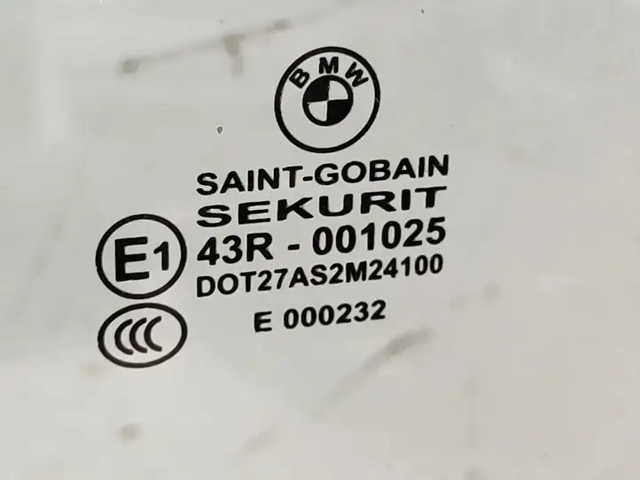 BMW X3 E83 (2003 - 2010)  43R001025 Основное стекло передних дверей (четырехдверного автомобиля)