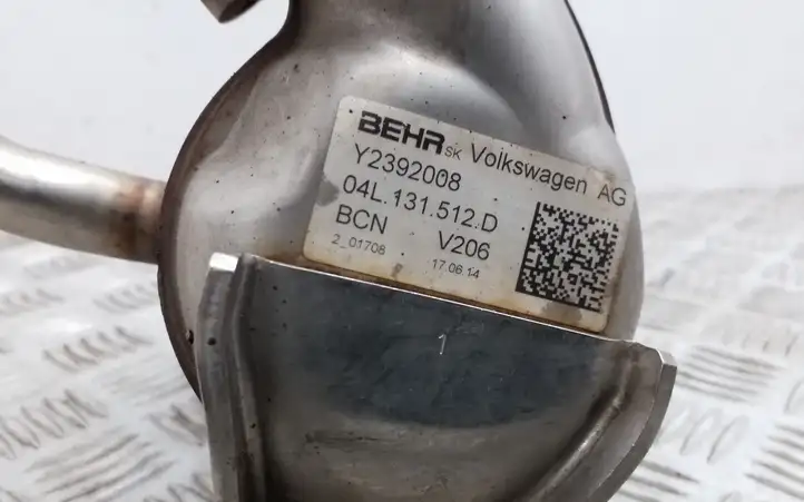 Skoda Octavia Mk3 (5E) (2013 - 2019) 04L131512D Охладитель клапана EGR — фото 4