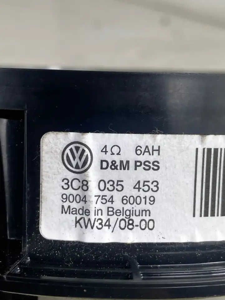 Volkswagen PASSAT CC (2008 - 2012) 3C8035453 Динамики задних дверей — фото 5