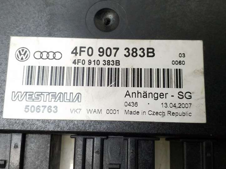 Audi A6 (2004 - 2008)  4F0907383B Блок управления крюка для прицепа