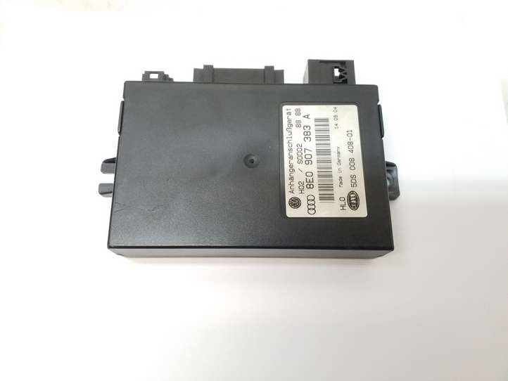 Volkswagen Touareg I (2002 - 2010)  8E0907383A Блок управления крюка для прицепа