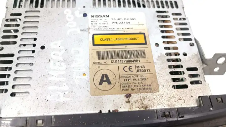 Nissan Almera (2000 - 2006) 28185BU005 Магнитола / мультимедийная система — фото 3