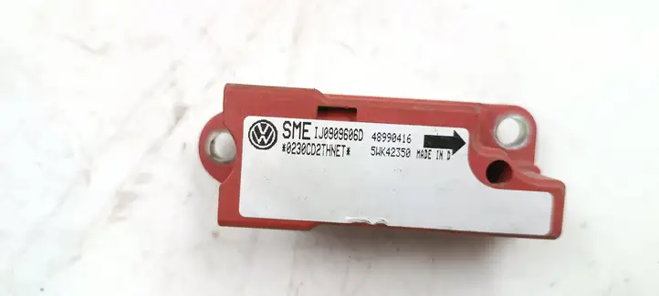 Volkswagen Bora (1998 - 2005) 1J0909606D Датчик удара SRS — фото 3