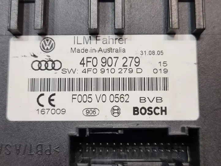 Audi A6 S6 C6 4F (2004 - 2008) 4F0907279 Модуль комфорта — фото 3